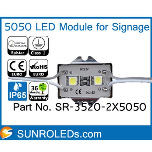 Square 5050 LED Module string